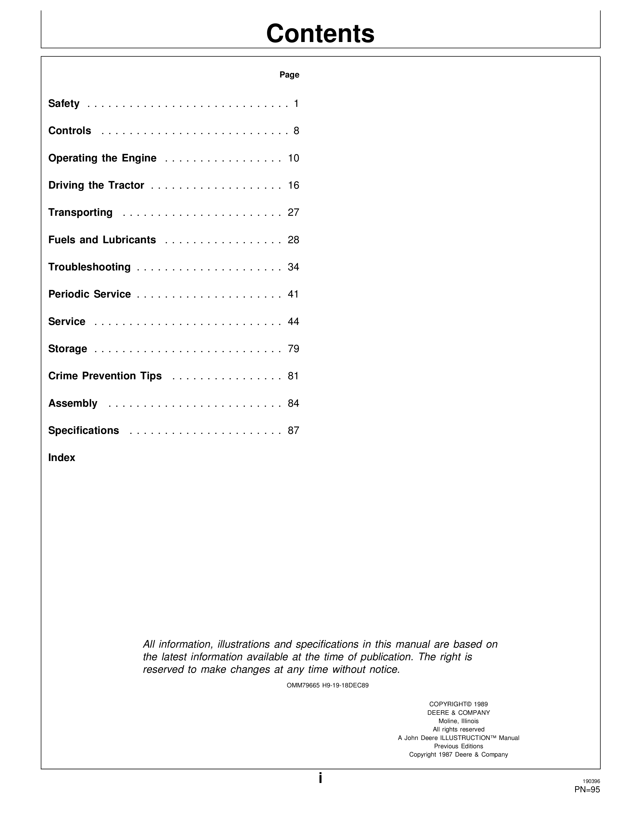 Operators Guide Book Operator's Manual View